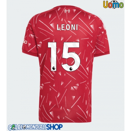 Maglie da calcio Liverpool Giovanni Leoni #15 Prima Maglia 2026-27 Manica Corta
